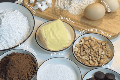 nguyên liệu làm bánh cơ bản