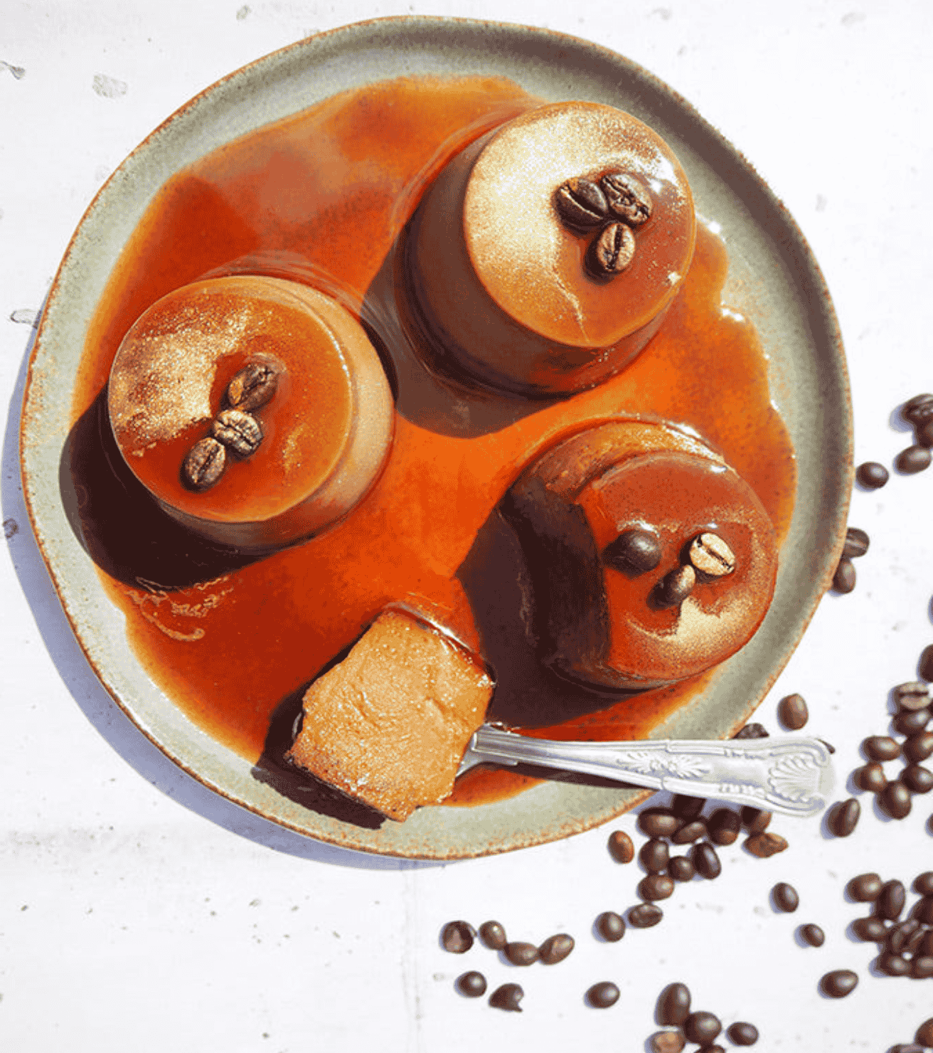 Bánh flan cà phê