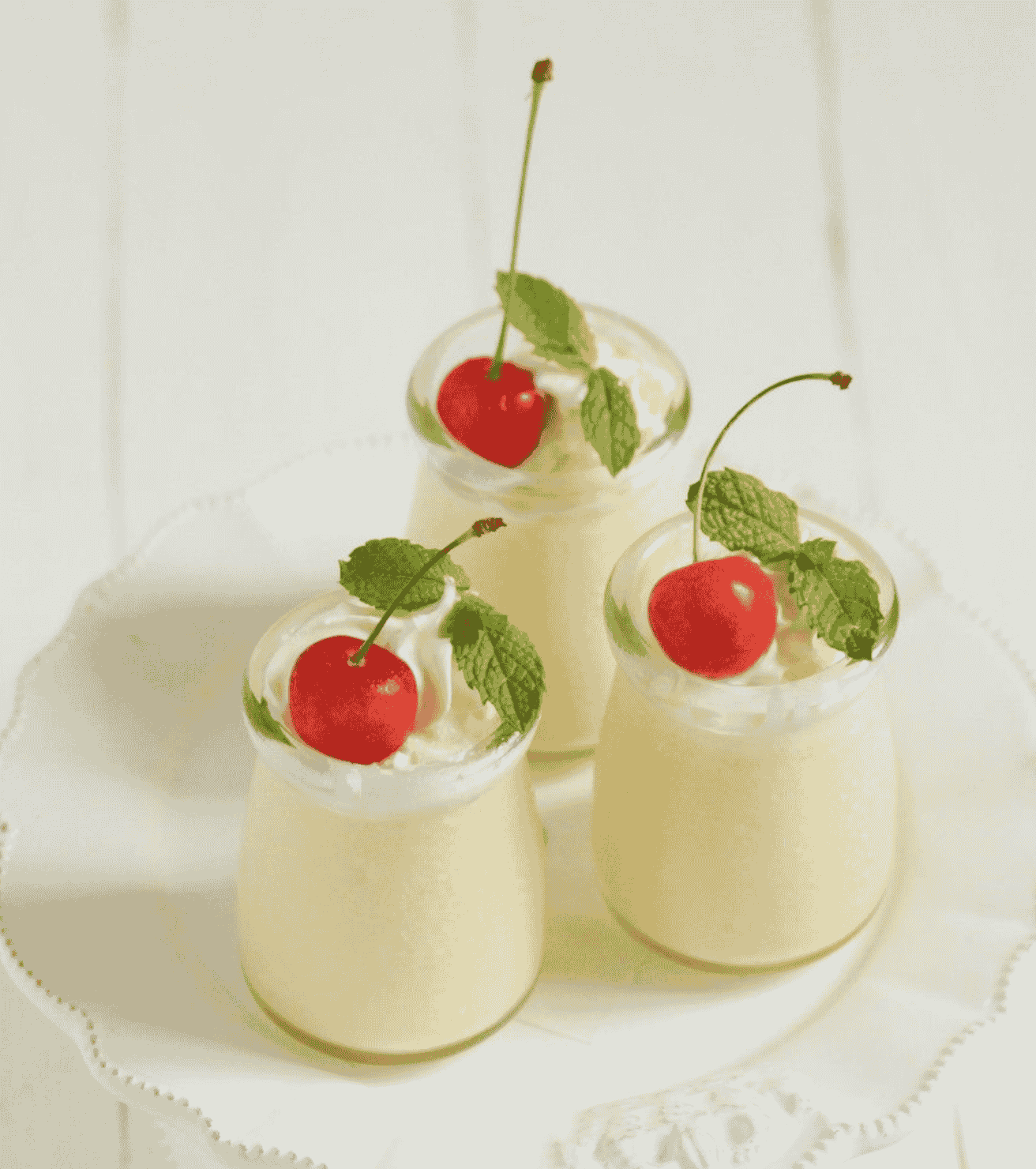 Bánh flan sữa chua